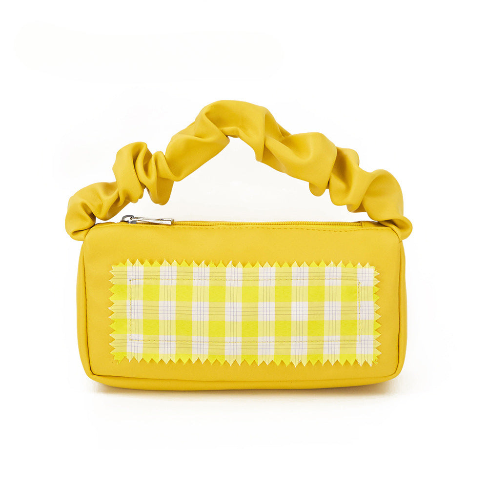 Wholesale Pleated PVC Cosmetic Bags